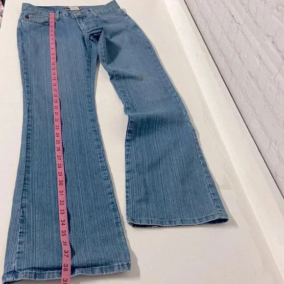 Vintage Z Cavaricci jeans size 5 cotton blend denim lined pattern lightweight - Picture 6 of 13